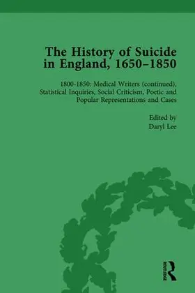 Robson / Seaver / McGuire |  The History of Suicide in England, 1650-1850, Part II vol 8 | Buch |  Sack Fachmedien