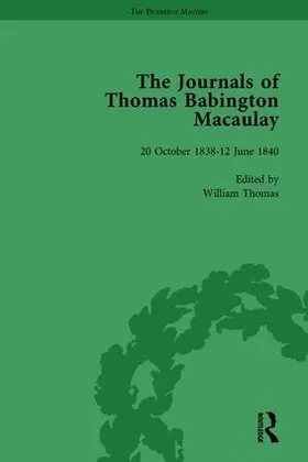 Thomas |  The Journals of Thomas Babington Macaulay Vol 1 | Buch |  Sack Fachmedien