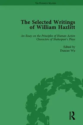 Wu / Paulin / Bromwich |  The Selected Writings of William Hazlitt Vol 1 | Buch |  Sack Fachmedien