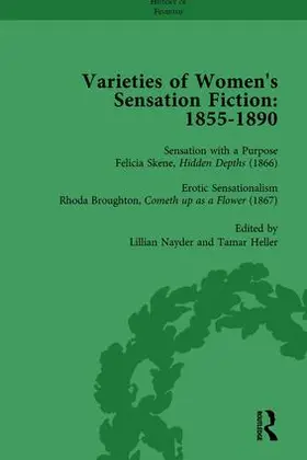 Maunder / Mitchell / Heller |  Varieties of Women's Sensation Fiction, 1855-1890 Vol 4 | Buch |  Sack Fachmedien