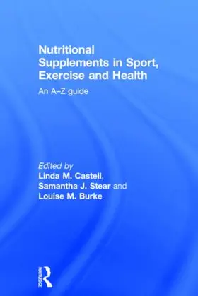 Castell / Stear / Burke |  Nutritional Supplements in Sport, Exercise and Health | Buch |  Sack Fachmedien