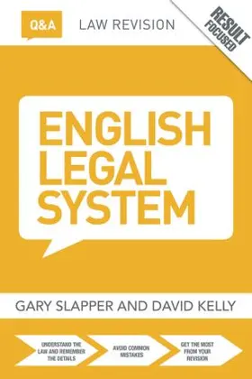 Slapper / Kelly |  Q&A English Legal System | Buch |  Sack Fachmedien