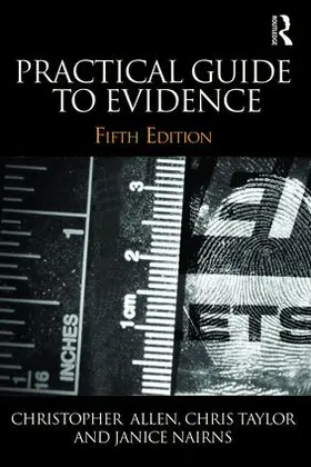 Allen / Taylor / Nairns |  Practical Guide to Evidence | Buch |  Sack Fachmedien