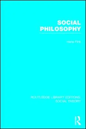 Fink |  Social Philosophy | Buch |  Sack Fachmedien