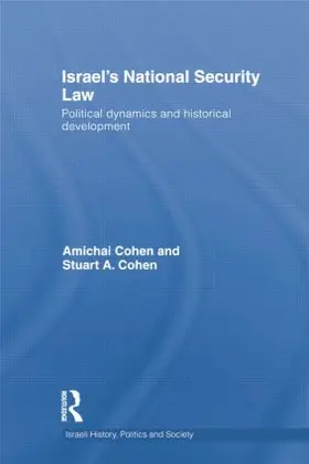 Cohen |  Israel's National Security Law | Buch |  Sack Fachmedien