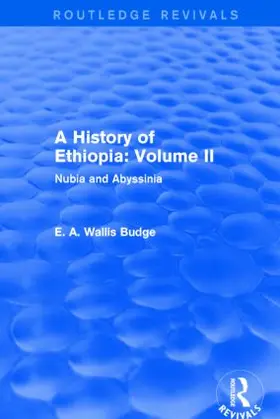 Budge |  A History of Ethiopia: Volume II | Buch |  Sack Fachmedien