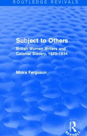Ferguson |  Subject to Others (Routledge Revivals) | Buch |  Sack Fachmedien