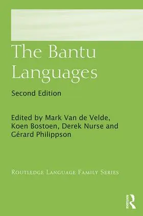 Van de Velde / Bostoen / Nurse | The Bantu Languages | Buch | 978-1-138-79967-7 | sack.de
