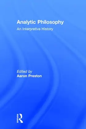 Preston |  Analytic Philosophy | Buch |  Sack Fachmedien