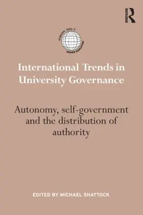 Shattock |  International Trends in University Governance | Buch |  Sack Fachmedien