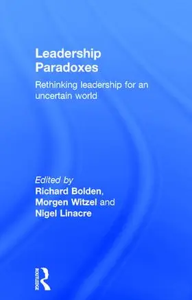 Bolden / Witzel / Linacre |  Leadership Paradoxes | Buch |  Sack Fachmedien