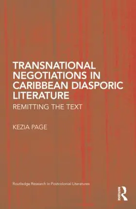 Page |  Transnational Negotiations in Caribbean Diasporic Literature | Buch |  Sack Fachmedien