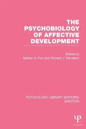 Fox / Davidson |  The Psychobiology of Affective Development | Buch |  Sack Fachmedien
