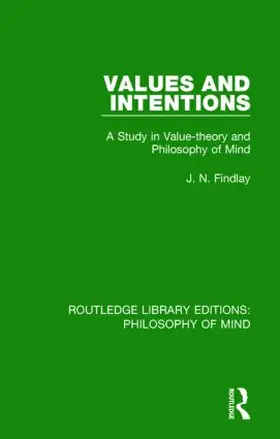 Findlay |  Values and Intentions | Buch |  Sack Fachmedien