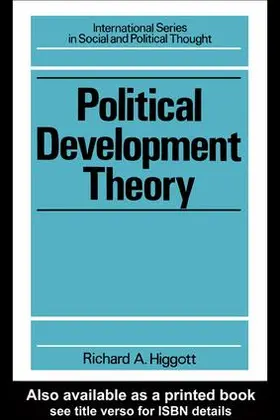Higgott |  Political Development Theory | Buch |  Sack Fachmedien
