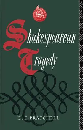 Bratchell |  Shakespearean Tragedy | Buch |  Sack Fachmedien