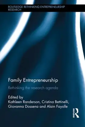 Randerson / Bettinelli / Dossena |  Family Entrepreneurship | Buch |  Sack Fachmedien