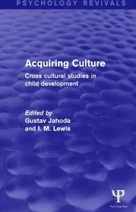 Jahoda / Lewis |  Acquiring Culture (Psychology Revivals) | Buch |  Sack Fachmedien