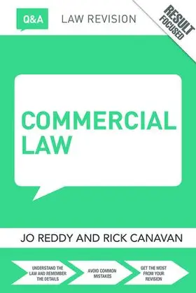 Reddy / Canavan |  Q&A Commercial Law | Buch |  Sack Fachmedien