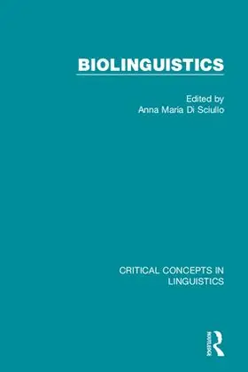 Di Sciullo |  Biolinguistics | Buch |  Sack Fachmedien