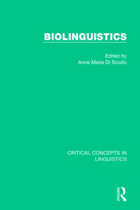 Di Sciullo |  Biolinguistics vol III | Buch |  Sack Fachmedien