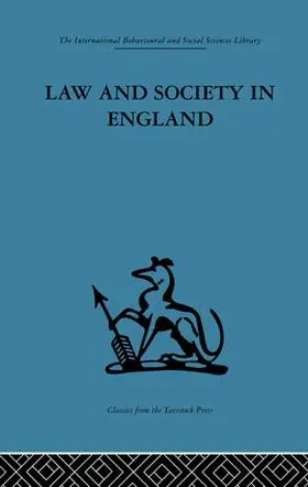 Roshier / Teff | Law and Society in England | Buch | 978-1-138-86136-7 | sack.de