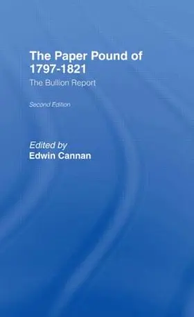 Cannan |  The Paper Pound of 1797-1812 | Buch |  Sack Fachmedien