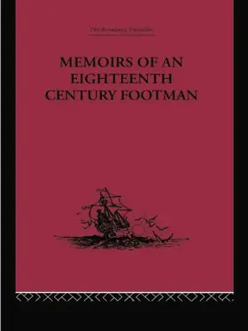 Macdonald | Memoirs of an Eighteenth Century Footman | Buch | 978-1-138-86763-5 | sack.de