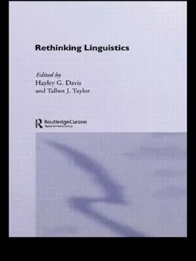 Davis / Taylor |  Rethinking Linguistics | Buch |  Sack Fachmedien