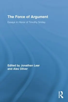 Lear / Oliver |  The Force of Argument | Buch |  Sack Fachmedien