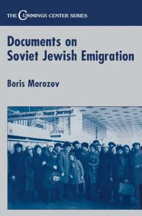 Mozorov | Documents on Soviet Jewish Emigration | Buch | 978-1-138-87008-6 | sack.de