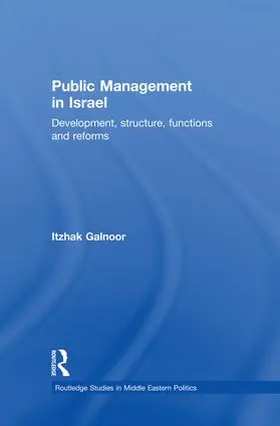 Galnoor | Public Management in Israel | Buch | 978-1-138-87018-5 | sack.de