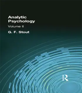 Stout |  Analytic Psychology | Buch |  Sack Fachmedien