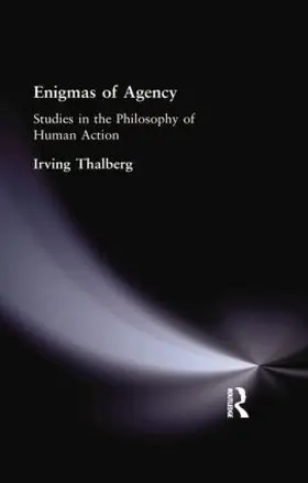 Thalberg |  Enigmas of Agency | Buch |  Sack Fachmedien