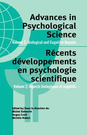 Craik / Sabourin |  Advances in Psychological Science, Volume 2 | Buch |  Sack Fachmedien