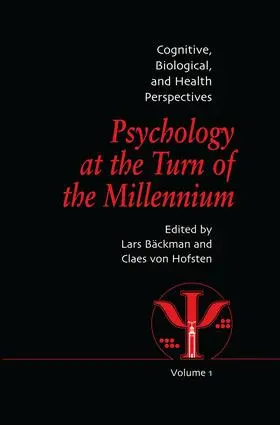 Backman / Hofsten |  Psychology at the Turn of the Millennium, Volume 1 | Buch |  Sack Fachmedien