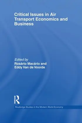 Macário / Van de Voorde |  Critical Issues in Air Transport Economics and Business | Buch |  Sack Fachmedien
