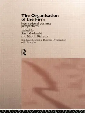Mudambi / Ricketts |  The Organisation of the Firm | Buch |  Sack Fachmedien