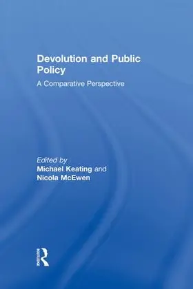 Keating / Mcewen | Devolution and Public Policy | Buch | 978-1-138-88208-9 | www2.sack.de