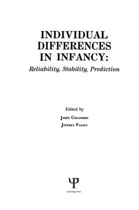 Colombo / Fagen |  individual Differences in infancy | Buch |  Sack Fachmedien