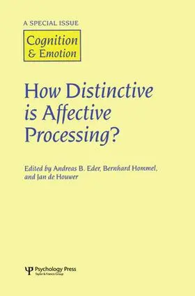 Eder / Hommel / Houwer |  How Distinctive is Affective Processing? | Buch |  Sack Fachmedien