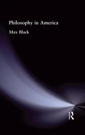 Black |  Philosophy in America | Buch |  Sack Fachmedien