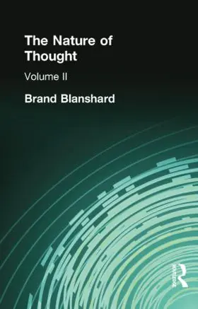 Blanshard |  The Nature of Thought | Buch |  Sack Fachmedien