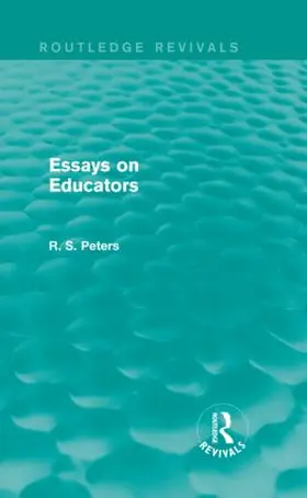 Peters |  Essays on Educators (REV) RPD | Buch |  Sack Fachmedien