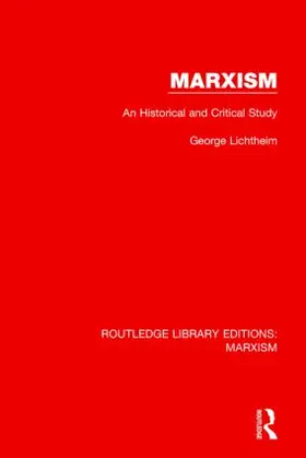Lichtheim |  Marxism | Buch |  Sack Fachmedien