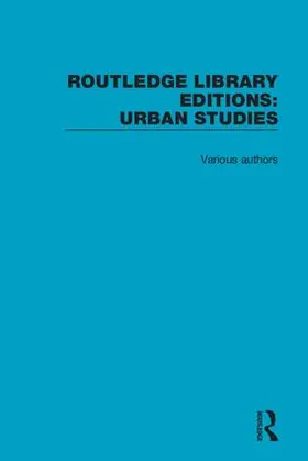 Various |  Routledge Library Editions: Urban Studies | Buch |  Sack Fachmedien