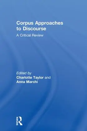 Taylor / Marchi |  Corpus Approaches to Discourse | Buch |  Sack Fachmedien