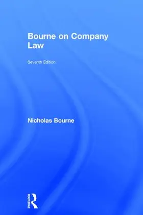 Bourne / Devenney / Turney |  Bourne on Company Law | Buch |  Sack Fachmedien