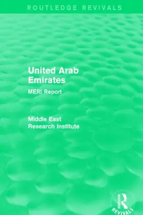  United Arab Emirates (Routledge Revival) | Buch |  Sack Fachmedien