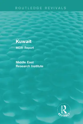  Kuwait (Routledge Revival) | Buch |  Sack Fachmedien
